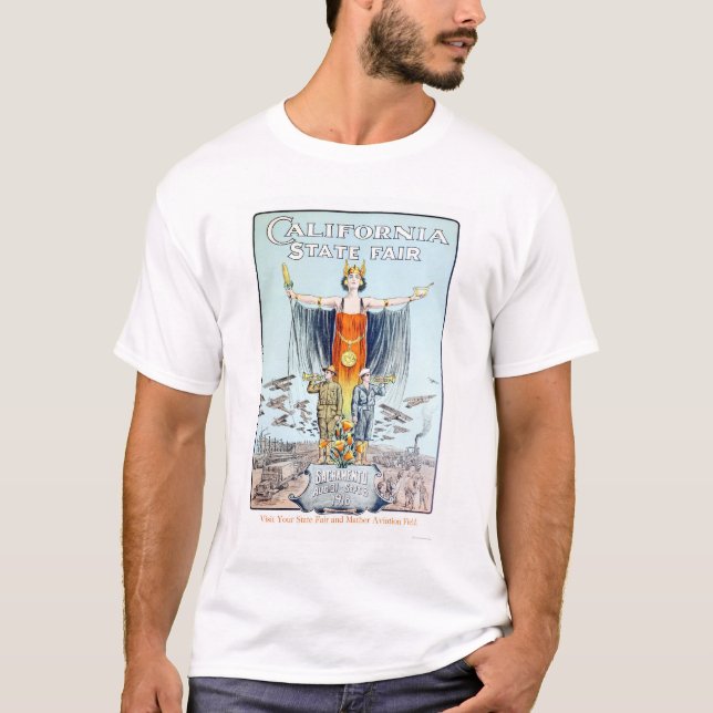 1918 California State Fair T-Shirt (Front)