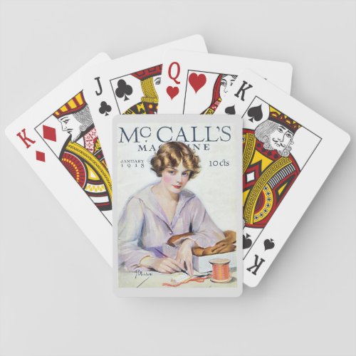 1918 McCalls Magazine Playing Cards