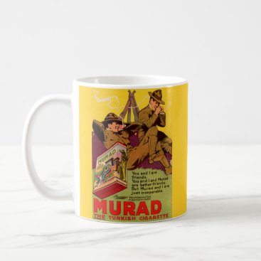1918 WWI Murad cigarettes ad Coffee Mug 1918 WWI Murad cigarettes ad Coffee Mug