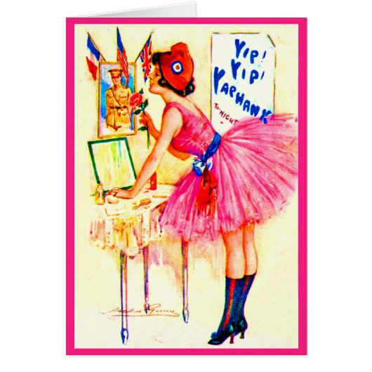 1918 Yip Yip Yaphank playbill cover image Cards (Front)