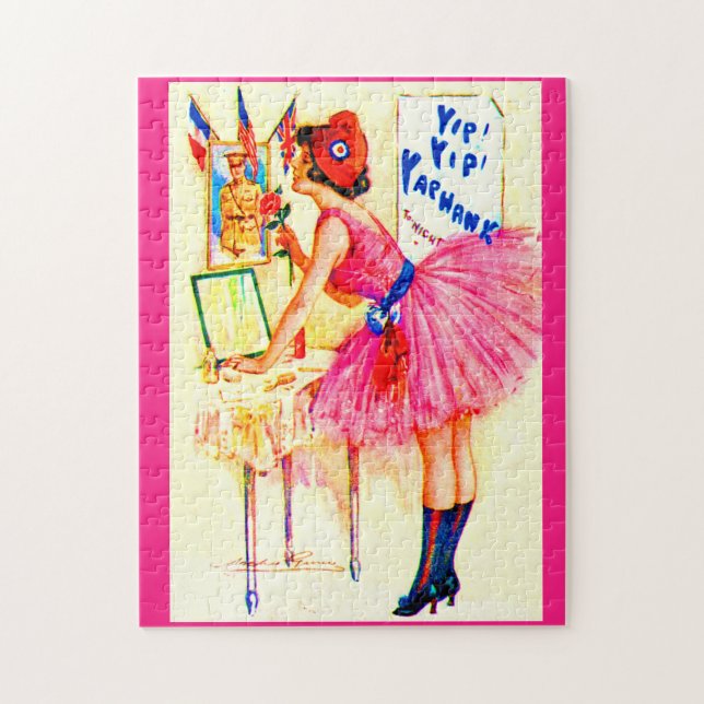 1918 Yip Yip Yaphank playbill cover Jigsaw Puzzle (Vertical)