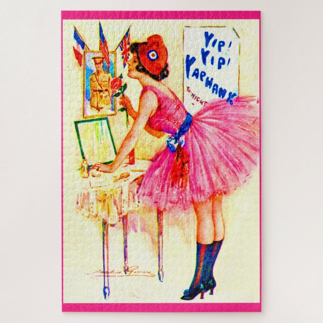 1918 Yip Yip Yaphank playbill cover Jigsaw Puzzle (Vertical)