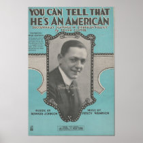 1918 You can tell that he's an American 