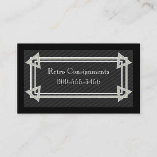 Customizable 1919 bold business cards