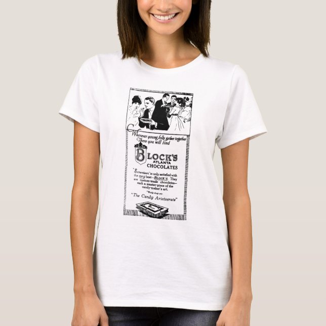 1919 Easter candy newspaper ad T-Shirt (Front)