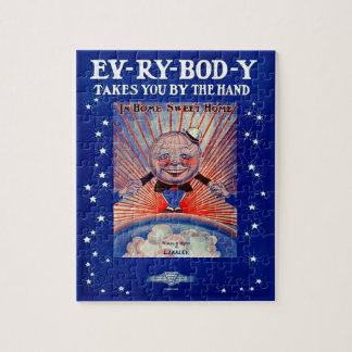 1919 Ev-Ry-Bod-Y Takes You By the Hand sheet music Jigsaw Puzzle