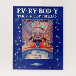 1919 Ev-Ry-Bod-Y Takes You By the Hand sheet music Jigsaw Puzzle