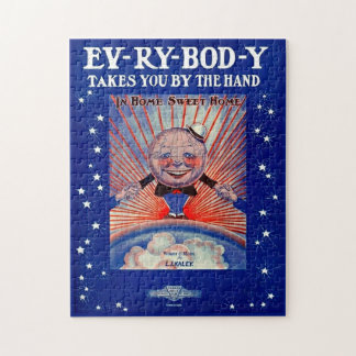 1919 Ev-Ry-Bod-Y Takes You By the Hand sheet music Jigsaw Puzzle