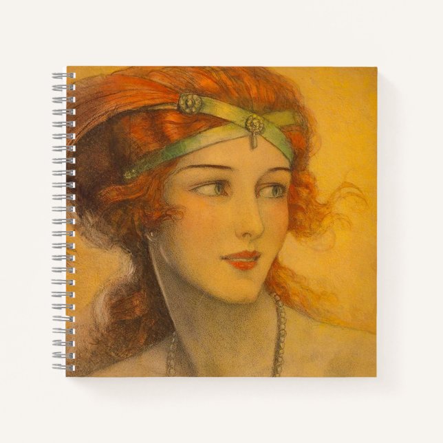 1919 gorgeous redhead notebook (Front)