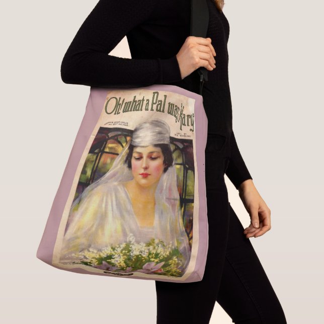1919 Oh! What a Pal Was Mary song sheet Crossbody Bag (Close Up)