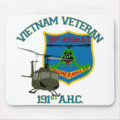 191st AHC Vietnam Ver2 Mouse Pad