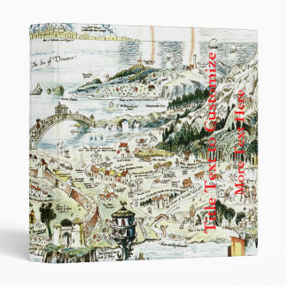 1920 Classic Fairyland Imaginary Map Binder