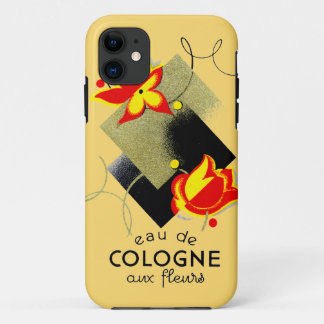 1920 French Floral perfume iPhone 11 Case