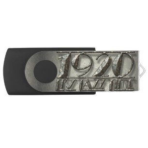 1920 Jazz Time Dance Style Music Vintage USB USB Flash Drive