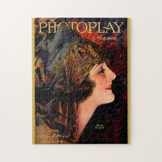 1920 Photoplay magazine cover Jigsaw Puzzle
