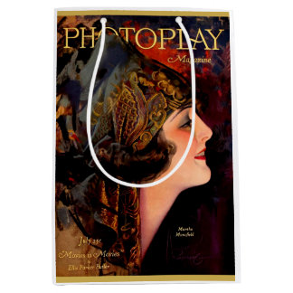 1920 Photoplay magazine cover Medium Gift Bag
