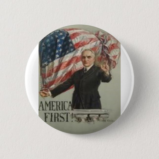 1920 Presidential Campaign Button (Front)