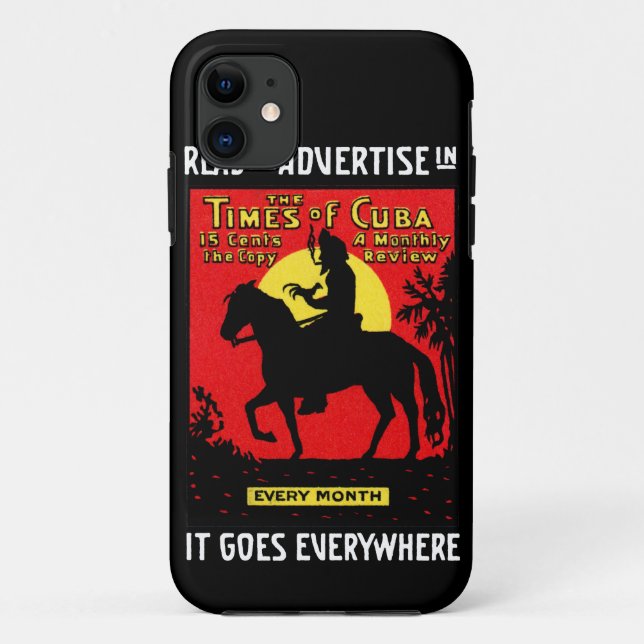 1920 The Times of Cuba Case-Mate iPhone Case (Back)