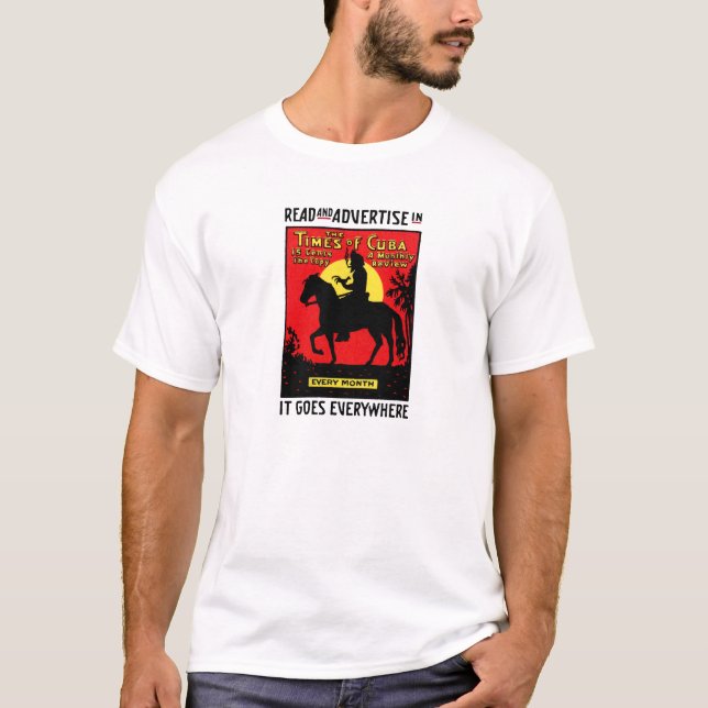 1920 The Times of Cuba T-Shirt (Front)
