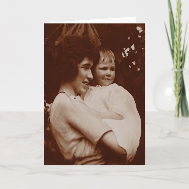 1920, Under the Chestnut Tree Card (Front)