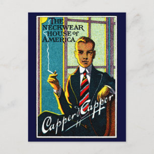 1920 Vintage Mens Ties Postcard