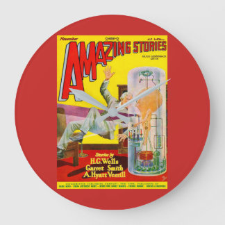 1920s Amazingderedd Large Clock