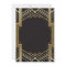 1920's Art Deco Birthday Invite Party Gold