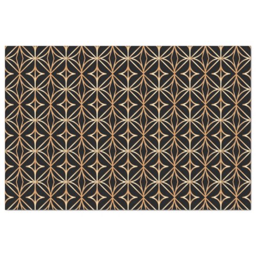 1920s ART DECO CIRCLE  DIAMOND  Tissue Paper