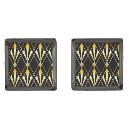 1920s Art Deco _ Cuff Links