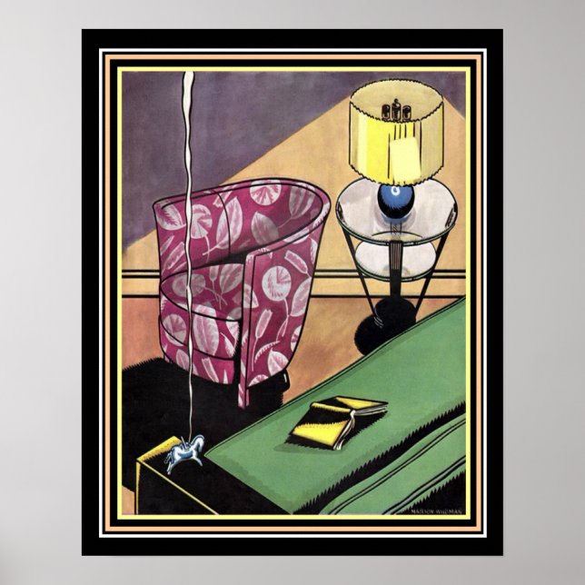 1920's Art Deco Decor Print 16 x 20 (Front)