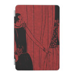 1920s Art Deco Fashion Show Model Red iPad Mini Cover