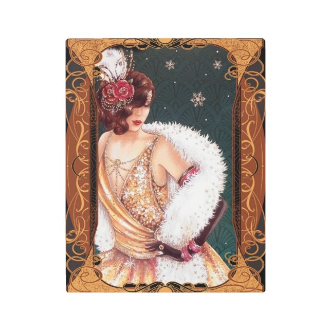 1920s Art Deco Lady (Front)