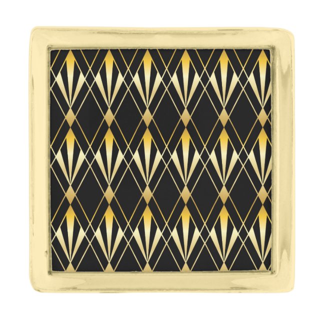 1920s Art Deco Lapel Pin (Front)