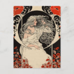 1920&#39;s Art Nouveau Postcard