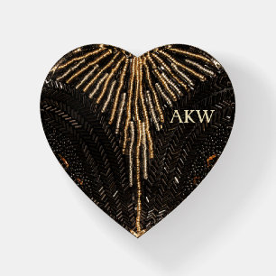 1920s Beaded Elegance - Flapper Style Paperweight