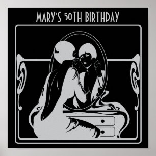 1920's Birthday Party Poster