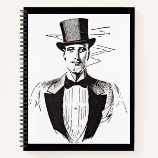 1920s boulevardier  notebook