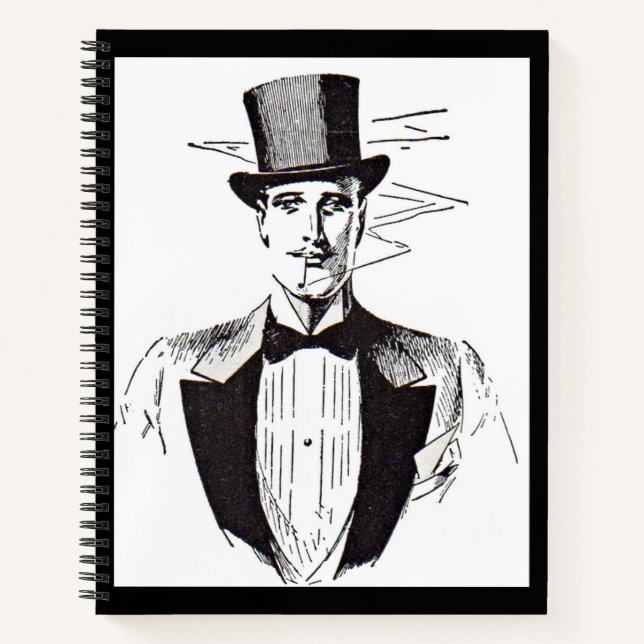 1920s boulevardier  notebook (Front)