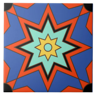 1920s Catalina Island Vintage Ceramic Tile