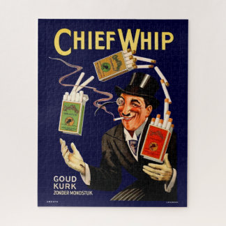 1920s Chief Whip cigarettes ad Jigsaw Puzzle