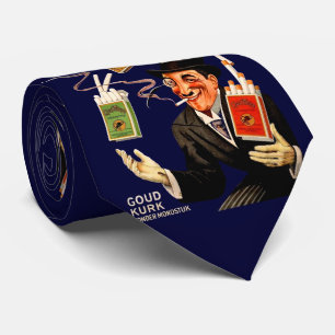 1920s Chief Whip cigarettes ad  Neck Tie