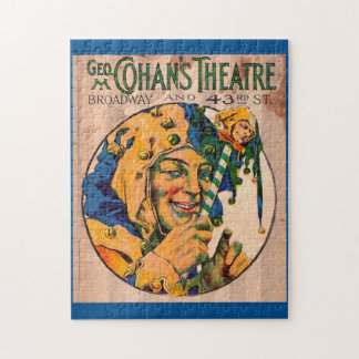 1920s Cohan’s Theatre playbill cover Jigsaw Puzzle