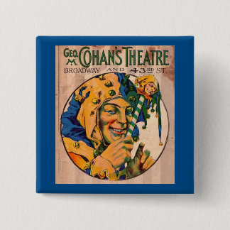 1920s Cohan’s Theatre playbill cover Pinback Button