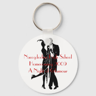 1920's couple, Nacogdoches High SchoolHomecomin... Keychain