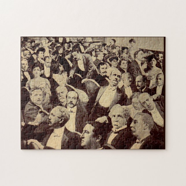 1920s crowd scene jigsaw puzzle (Horizontal)