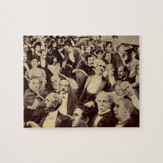 1920s crowd scene jigsaw puzzle