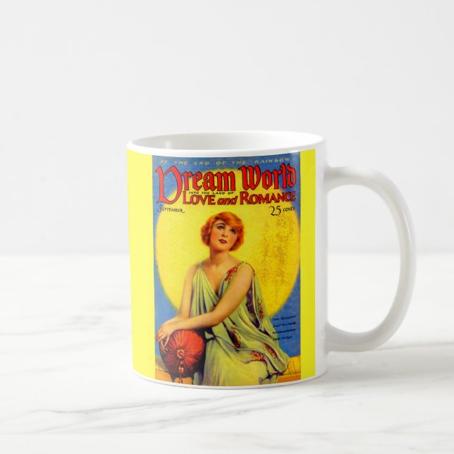1920s Dream World magazine cover Coffee Mug (Right)