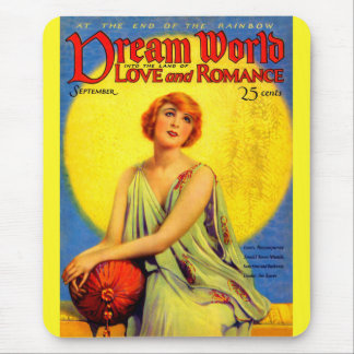 1920s Dream World magazine cover Mouse Pad