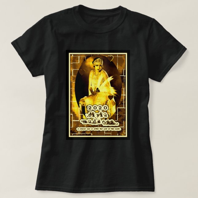 1920s Fashion Diva T-Shirt (Design Front)