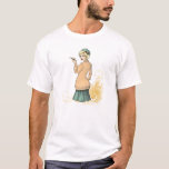 1920s Fashion - Georgette The Flapper Girl T-shirt at Zazzle